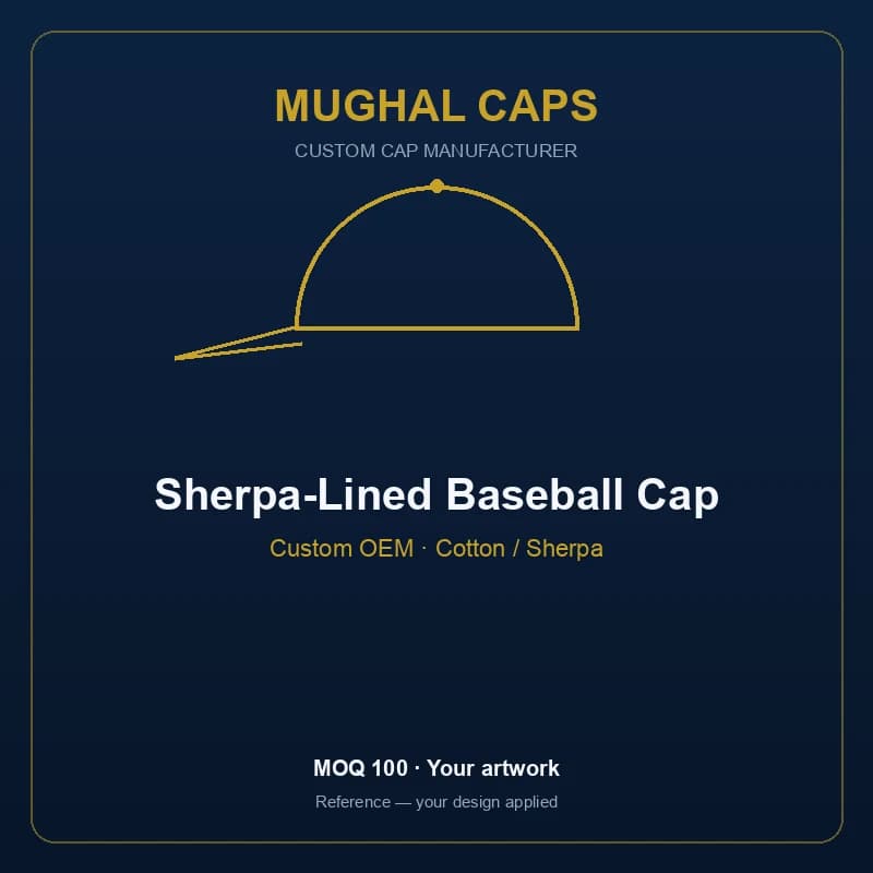 Sherpa-Lined Baseball Cap