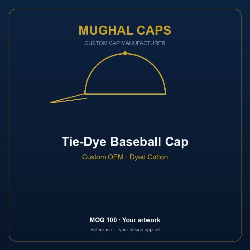 Tie-Dye Baseball Cap